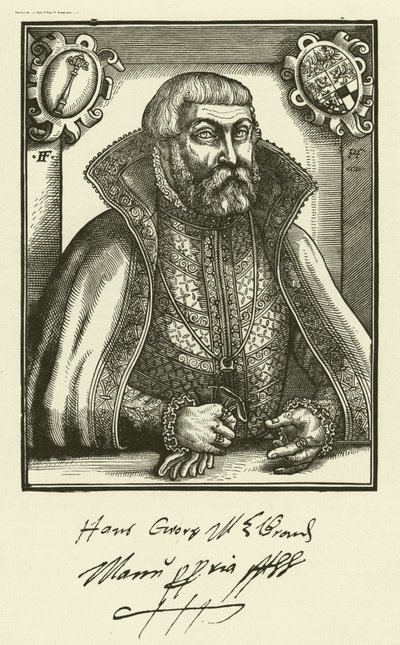 János György brandenburgi választófejedelem alkotó: English School