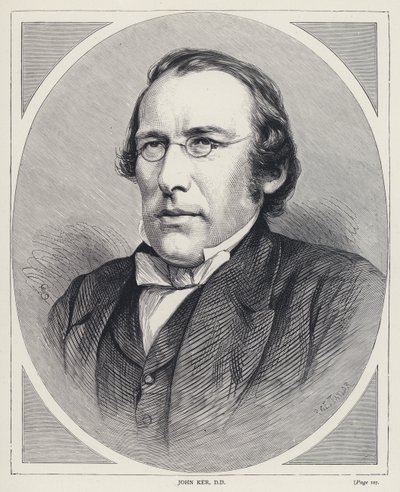 John Ker, DD (metszet) alkotó: English School