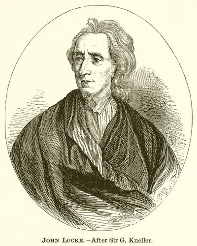 John Locke – Sir G. Kneller után alkotó: English School