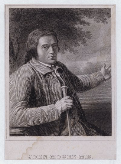 John Moore, skót orvos (metszet) alkotó: English School