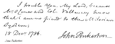 John Pinkerton alkotó: English School
