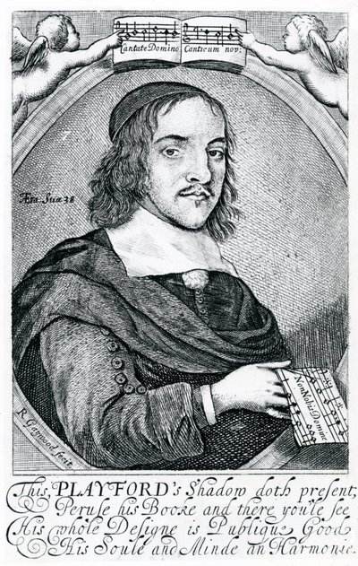 John Playford (1623-1686 körül) (metszet) alkotó: English School