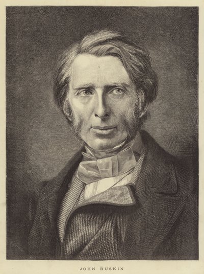 John Ruskin (metszet) alkotó: English School