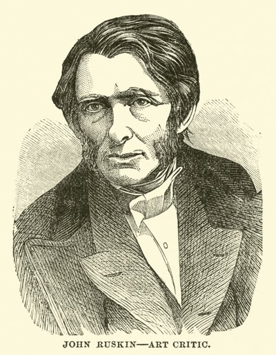 John Ruskin, művészetkritikus alkotó: English School