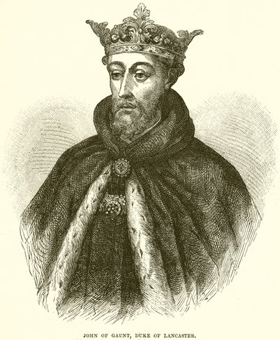 John of Gaunt, Lancaster hercege alkotó: English School