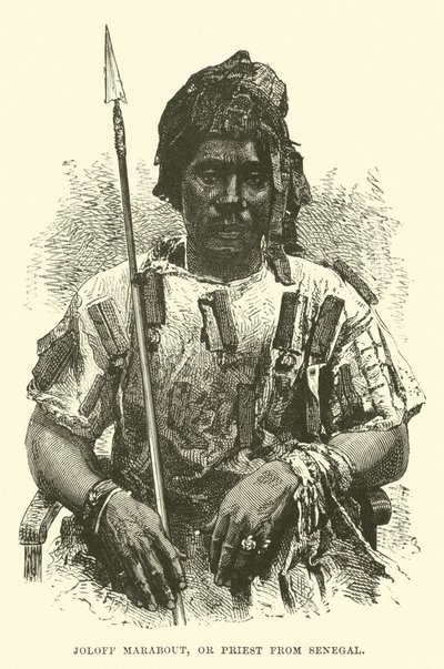 Joloff Marabout, vagy szenegáli pap alkotó: English School