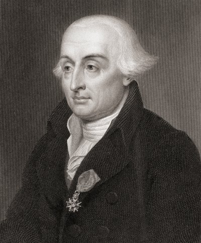 Joseph-Louis Lagrange, Comte de lEmpire (1736-1813) a Gallery of Portraits-ból, 1833-ban jelent meg alkotó: English School