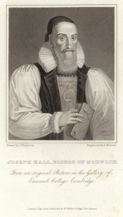 Joseph Hall, Norwich püspöke alkotó: English School