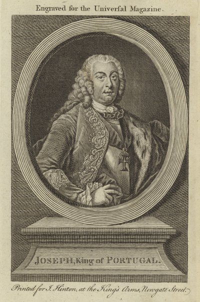 József, Portugália királya alkotó: English School