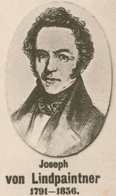 Joseph von Lindpaintner (metszet) alkotó: English School
