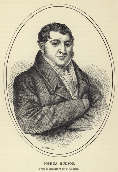 Joshua Hudson, T Cooper miniatűrjéből alkotó: English School