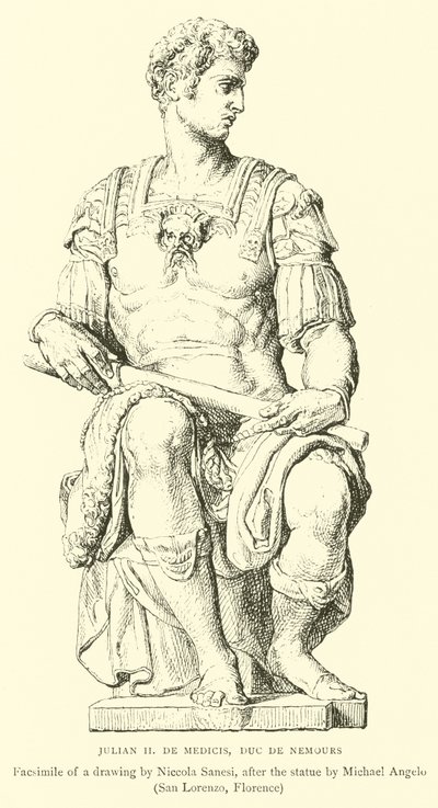 Julian II, De Medicis, Duc de Nemours alkotó: English School