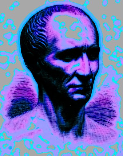 Julius Caesar, Edward Ollier Cassells Illustrated Universal History illusztrációja, 1890-ben megjelent (digitálisan javított kép) alkotó: English School