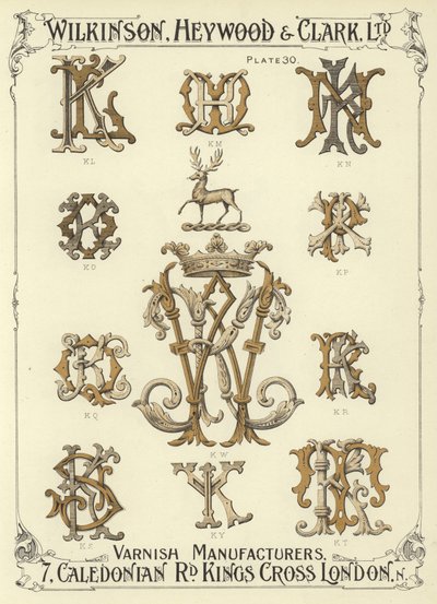 KL, KM, KN, KO, KW, KP, KQ, KR, KS, KY, KT alkotó: English School