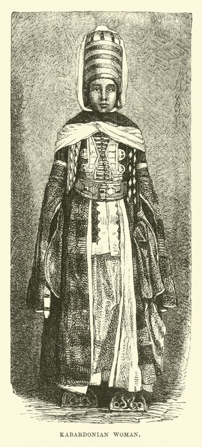 kabardói nő alkotó: English School