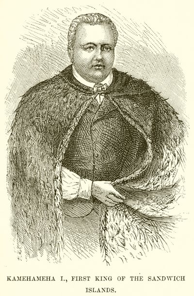 I. Kamehameha, a Sandwich-szigetek első királya alkotó: English School