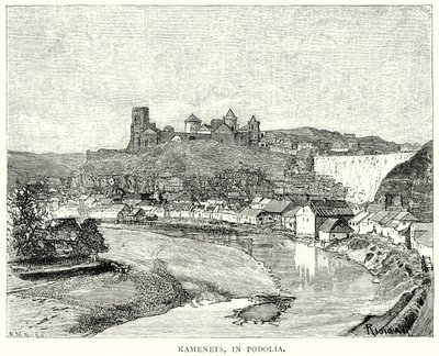 Kamenets, Podóliában (metszet) alkotó: English School