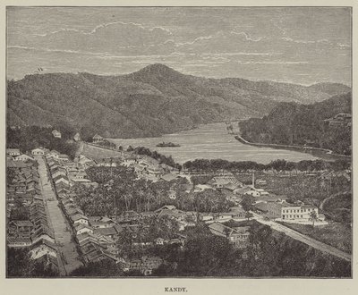 Kandy (metszet) alkotó: English School