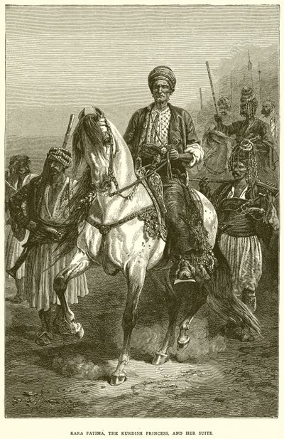 Kara Fatima, a kurd hercegnő és lakosztálya alkotó: English School