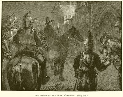 Denghien herceg elrablása alkotó: English School