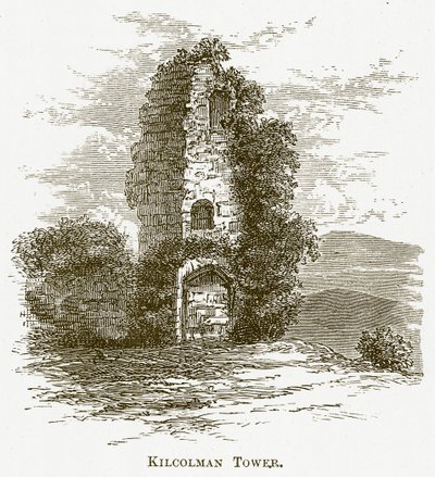 Kilcolman torony (metszet) alkotó: English School