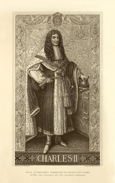 Károly király II alkotó: English School