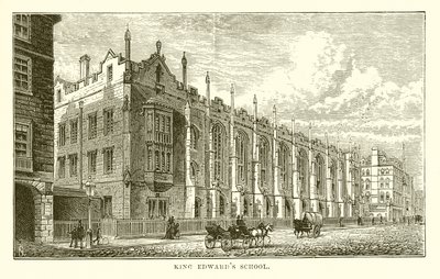 King Edwards Iskola alkotó: English School