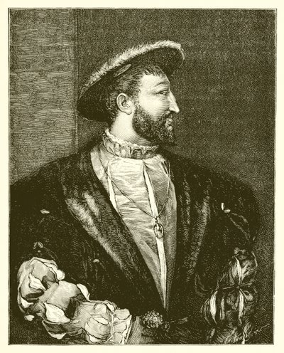 I. Ferenc király, Tizianus után alkotó: English School
