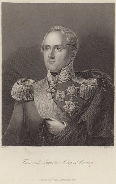 I. Frigyes Augustus szász király alkotó: English School