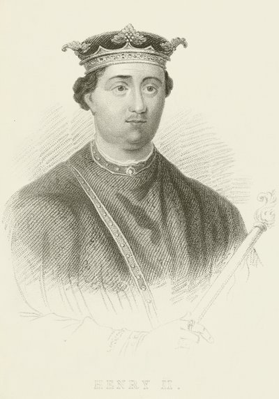 Henrik király II alkotó: English School