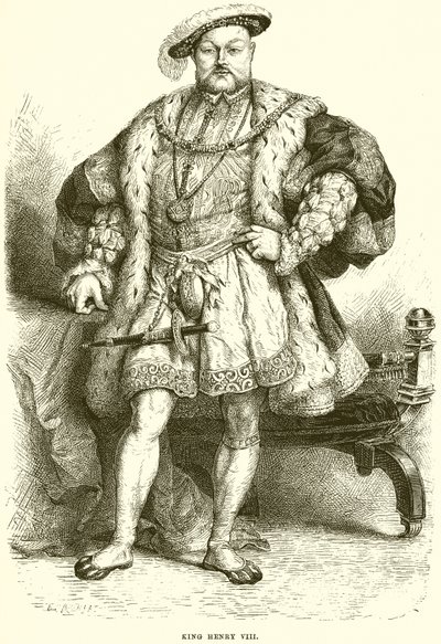 Henrik király VIII alkotó: English School