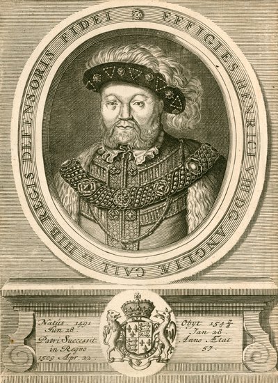 Henrik király VIII alkotó: English School
