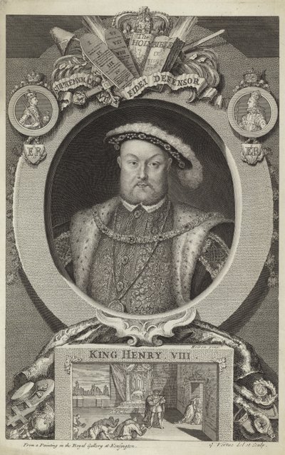 Henrik angol király VIII alkotó: English School