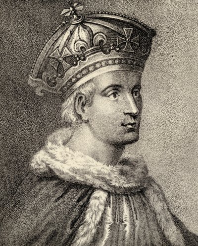 Henrik angol király, Sir Edward Creasy 1876-ban Londonban kiadott „Eminent Etonians emlékiratai” című illusztrációja alkotó: English School