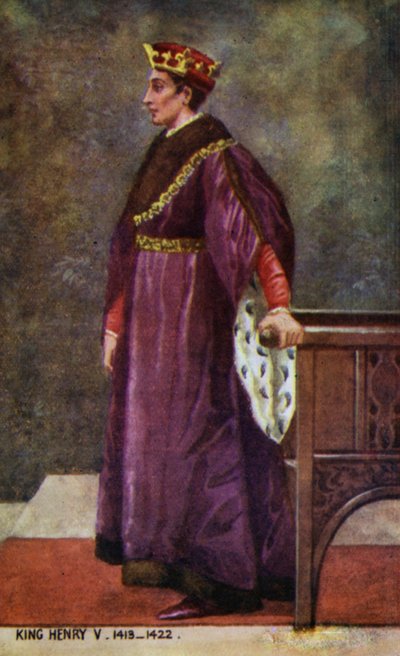 V. Henrik király alkotó: English School