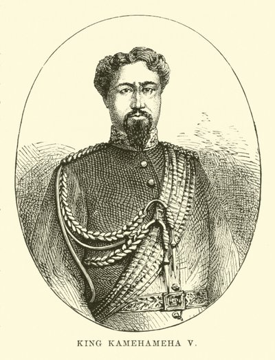 Kamehameha király V alkotó: English School