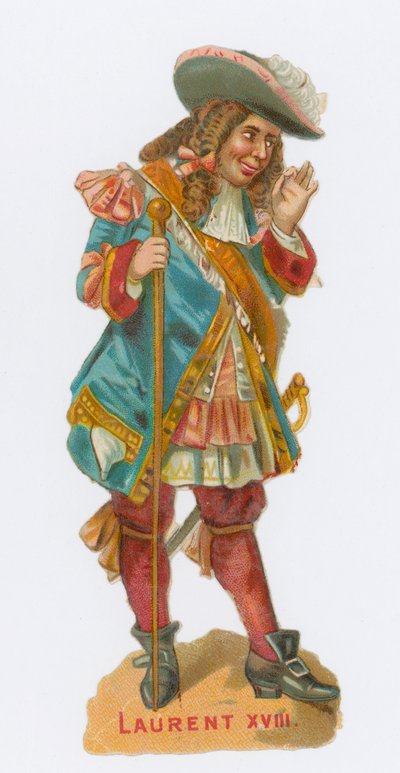 Laurent király XVIII alkotó: English School