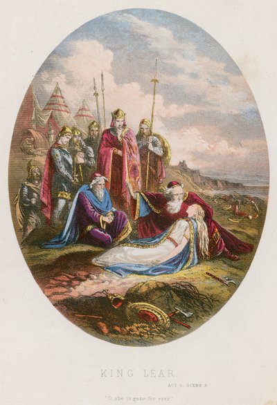 Lear király, V. felvonás, iii. jelenet alkotó: English School