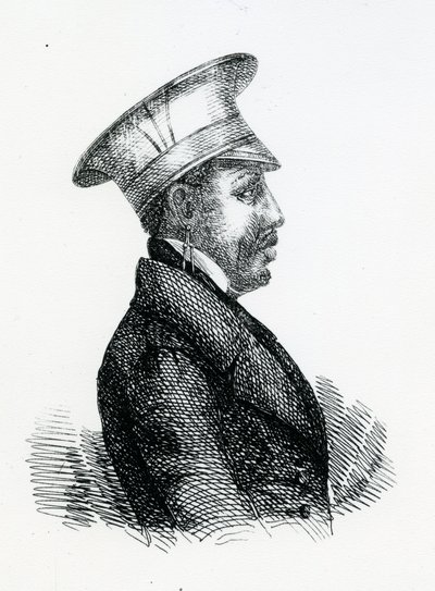 I. Moshoeshoe király (1786-1870 körül) (metszet) alkotó: English School
