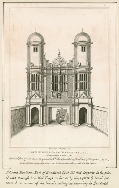 King Street Gate, Westminster alkotó: English School