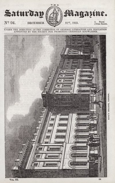 King’s College, London (metszet) alkotó: English School