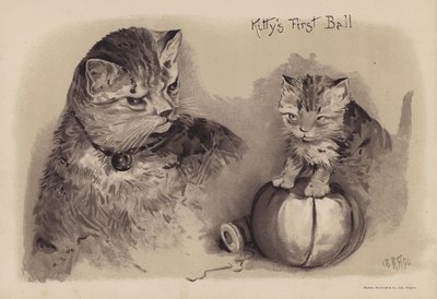 Kitty első bálja (chromolitho) alkotó: English School