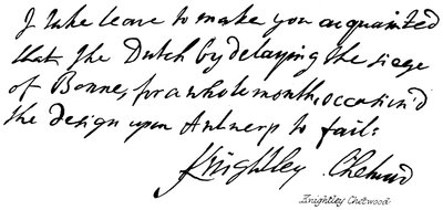 Knightley Chetwood alkotó: English School