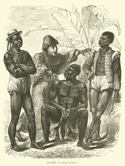 Nyugat-Afrika Krumen alkotó: English School