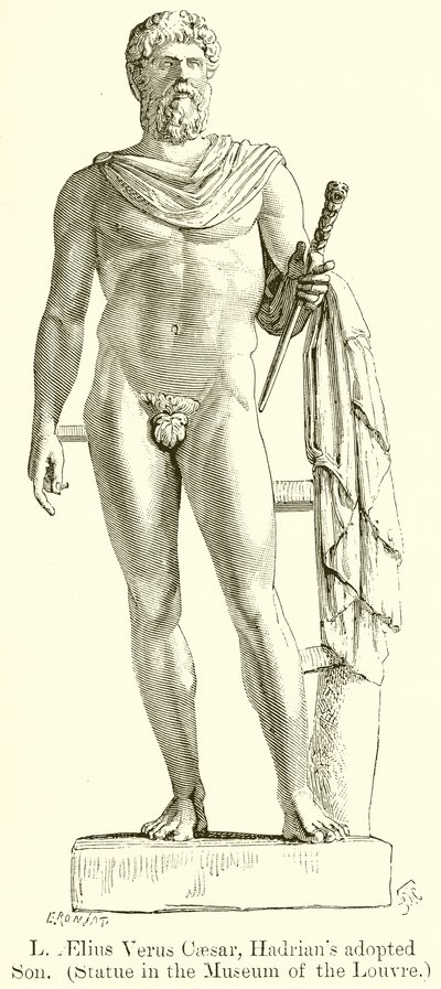 L. Aelius Verus Caesar, Hadrianus örökbefogadott fia alkotó: English School