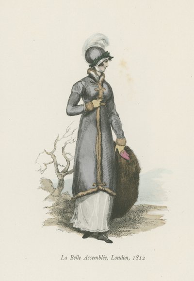La Belle Assemblee, London, 1812  alkotó: English School