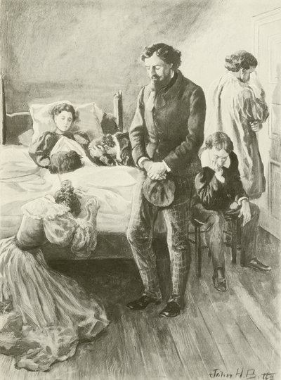 La Boheme, Utolsó felvonás (mélynyomás) alkotó: English School