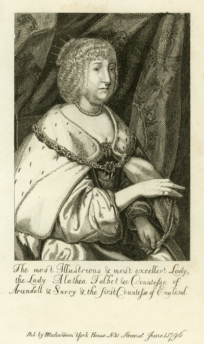 Lady Alathea Talbot alkotó: English School