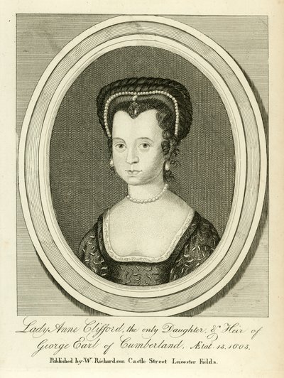 Lady Anne Clifford alkotó: English School