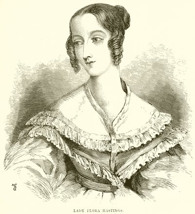 Lady Flora Hastings alkotó: English School